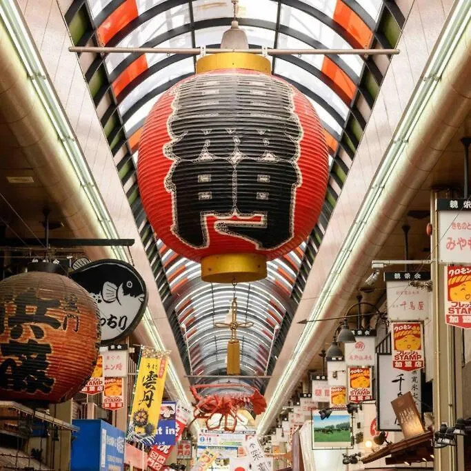 302 黒門市場1分!道頓堀まで徒歩8分!心斎橋まで徒歩9分 Osaka 0*,